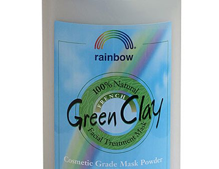 RAINBOW RESEARCH - French Green Clay Powder Bulk Jar - 32 oz. Online now