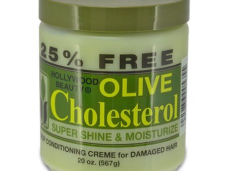 HOLLYWOOD BEAUTY - Olive Cholesterol - 20 oz. (567 g) For Cheap