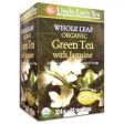 UNCLE LEE S TEA - Whole Leaf Organic Jasmine Green Tea - 18 Tea Bags Online now