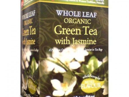 UNCLE LEE S TEA - Whole Leaf Organic Jasmine Green Tea - 18 Tea Bags Online now