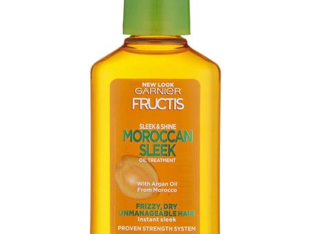 GARNIER - Fructis Sleek & Shine Moroccan Oil Treatment - 3.75 fl. oz. (115 ml) Online now