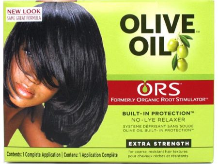 ORS - Olive Oil No Lye Relaxer Kit Extra Strength - 1 Kit Online Sale