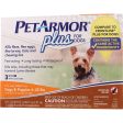 PETARMOR - Plus for Dogs Flea and Tick Squeeze-On 4-22 Lbs. - 3 Applications Supply