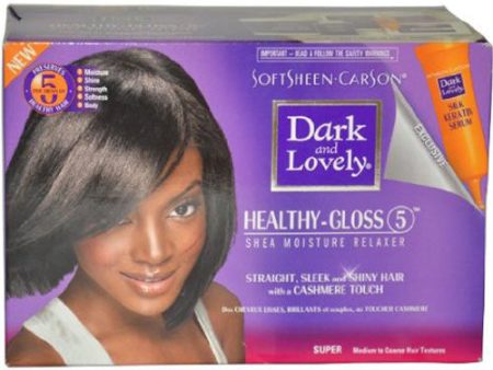 DARK and LOVELY - Healthy-Gloss 5 Shea Moisture Relaxer Kit - 1 Application Discount