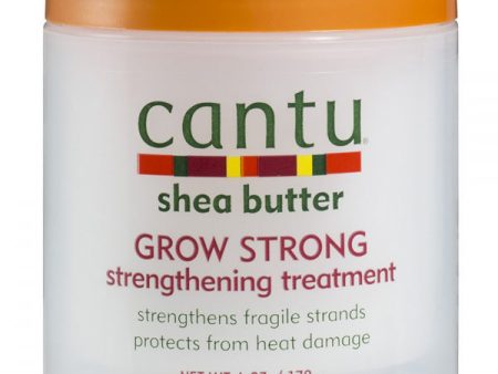 CANTU - Shea Butter Grow Strong Strengthening Treatment - 6 oz. (173 g) Supply