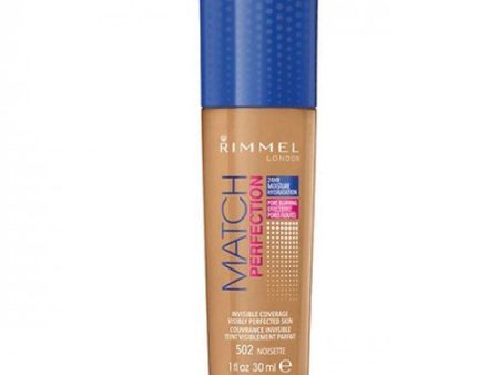 RIMMEL - Match Perfection Foundation Noisette - 1 fl. oz. (30 ml) Online now