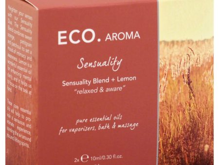 ECO. - Aroma Sensuality Essential Oils - 0.3 fl. oz. (10 ml) For Discount