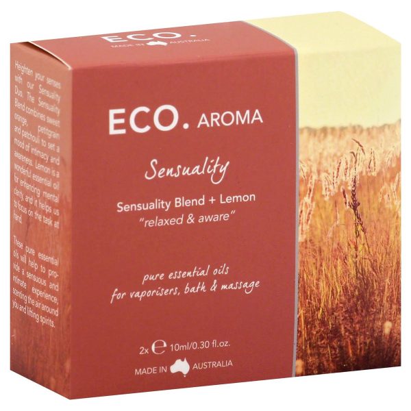 ECO. - Aroma Sensuality Essential Oils - 0.3 fl. oz. (10 ml) For Discount