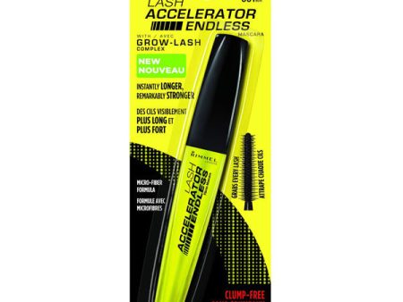 RIMMEL - Lash Accelerator Endless Mascara Black - 0.37 fl. oz. (11 ml) For Sale