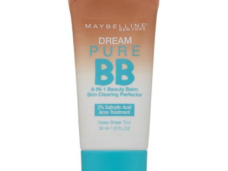 MAYBELLINE - Dream Pure BB Cream Skin Clearing Perfector 140 Deep - 1 fl. oz. (30 ml) For Cheap