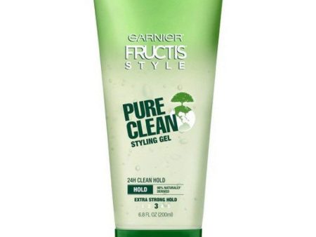 GARNIER - Fructis Style Pure Clean Styling Gel - 6.8 fl. oz. (200 ml) Cheap