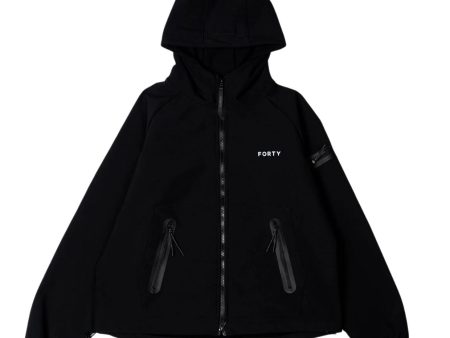 Forty Triton Soft Shell Black Jacket Fashion