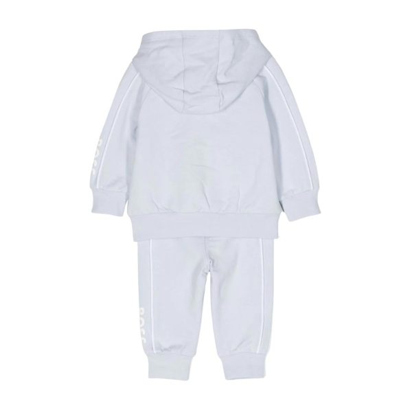 BOSS Baby Logo Print Pale Blue Tracksuit Set Hot on Sale