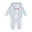 BOSS Baby Logo Print Pale Blue Tracksuit Set Hot on Sale