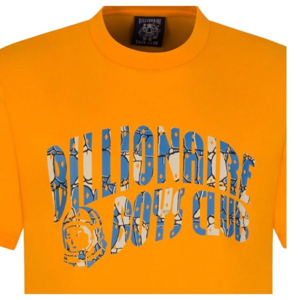 Billionaire Boys Club Gator Camo Arch Logo Orange T-Shirt Cheap