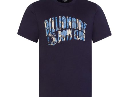 Billionaire Boys Club Gator Camo Arch Logo Navy T-Shirt Supply