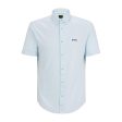 BOSS Biadia R Regular Fit Sky Blue Shirt For Sale