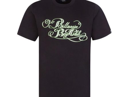 Billionaire Boys Club Calligraphy Logo Black T-Shirt Supply