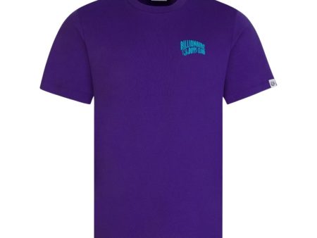 Billionaire Boys Club Small Arch Logo Purple T-Shirt on Sale