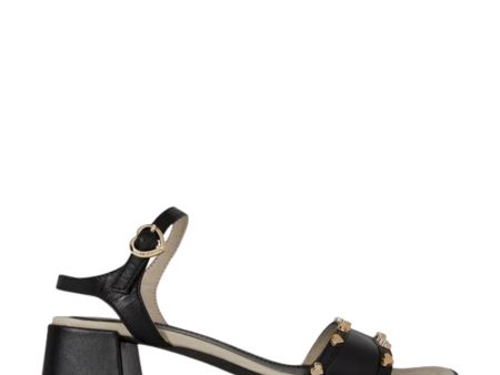 Love Moschino Heart Logo Block Sandals For Cheap