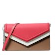 Michael Kors Geranium Multi-Colour Block Envelope Crossbody Bag Supply