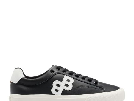 BOSS Aiden Tenn Double Monogram Black Trainers Cheap