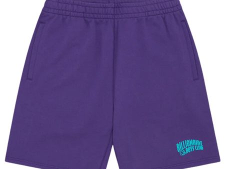 Billionaire Boys Club Small Arch Logo Purple Sweat Shorts Online now