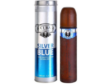 Cuba Silver Blue For Men EDT 100 ml For Cheap