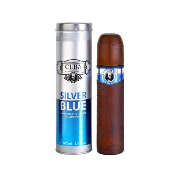 Cuba Silver Blue For Men EDT 100 ml For Cheap