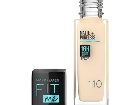 Base de Maquillaje Matte + Poreless 110 Maybelline For Discount