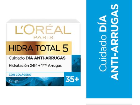 Crema De Día Anti-Arrugas + 35 Hidra-Total 5 50ml Discount