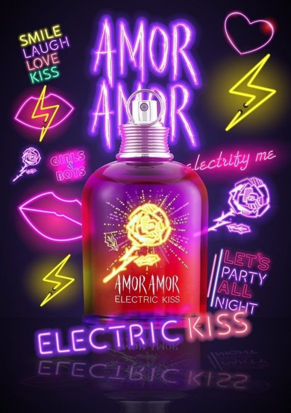 Amor amor Electric Kiss Cacharel edt 50 ml Online now