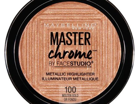 Iluminador Master Chrome Molten Gold Maybelline   Cosmetic Sale