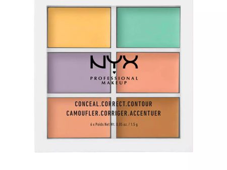 Paleta CONCEAL CORRECT CONTOUR 6x1,5 gr For Cheap