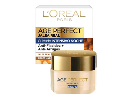 Crema De Noche Anti-Arrugas Age Perfect Jalea Real 50 ml Online Sale