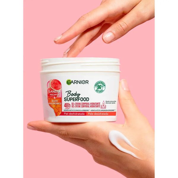 GEL CREME CORPORAL HIDRATANTE BODY SUPERFOOD 380 ML Online now