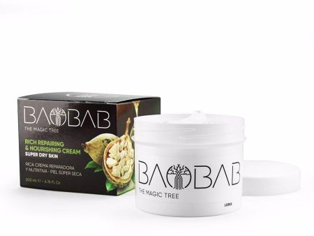 BAOBAB rico reparação hidratante-creme pele super seca 200 ml Hot on Sale