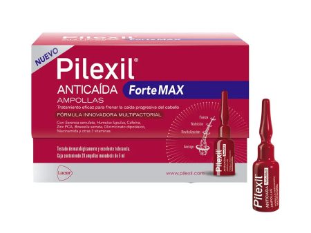 AMPOLAS PILEXIL FORTE MAX antiqueda de cabelo 20 x 5 ml Cheap