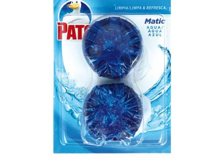 PATO WC MATIC água azul desodorizante 2 x 50 gr Discount