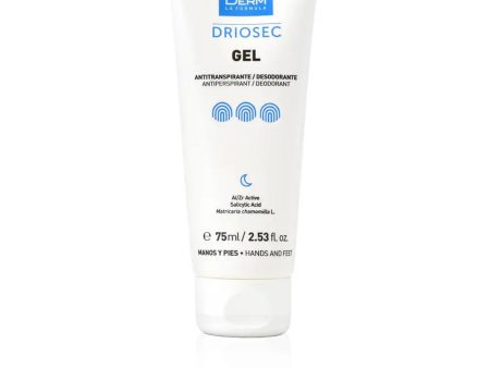 Gel antitranspirante DRIOSEC para mãos e pés 75 ml. Fashion