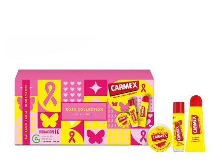 CAIXA DE SOLIDARIEDADE CARMEX 3 pcs. Online now