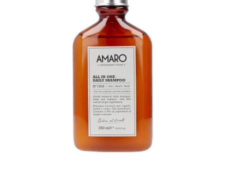 AMARO shampoo diário nº1924 cabelo barba corpo 250 ml Fashion