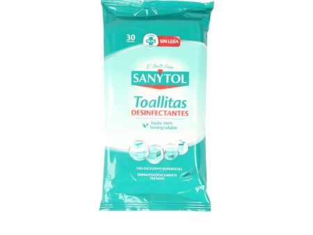 Toalhetes desinfetantes SANYTOL 24 unidades Supply