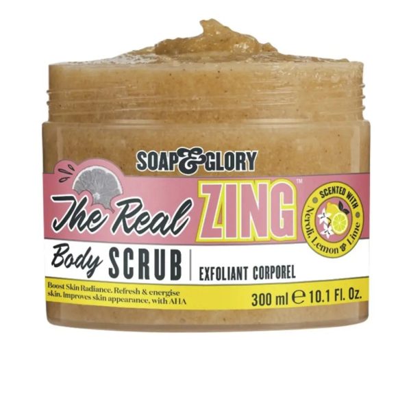 O esfoliante corporal THE REAL ZING tem 300 ml. on Sale