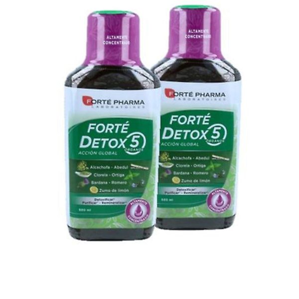 FORTÉ DETOX 5 ORGANS global action duo 2 x 500 ml Cheap